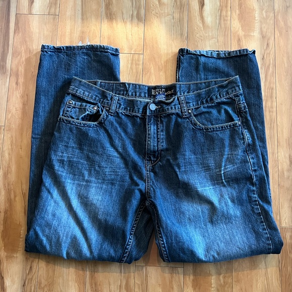 Bailey’s Point Jeans 38 X 32 Baileys Pt Black Blue Jeans Poshmark